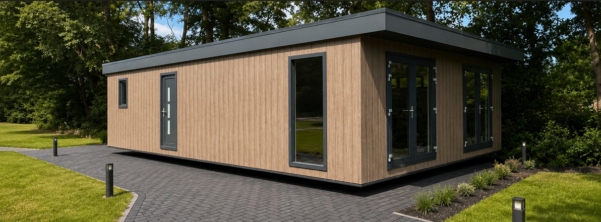 Gerealiseerd chaletproject in Boerakker
