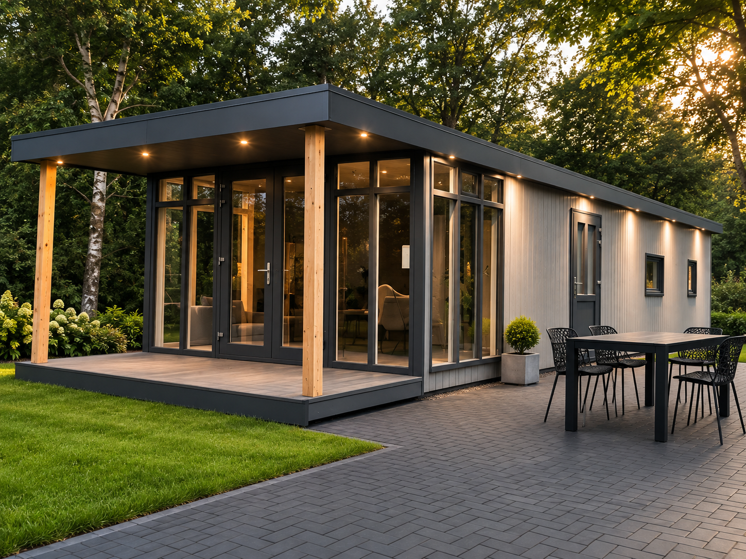 Gerealiseerd chaletproject in Drenthe